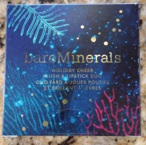 BareMinerals blush and lipstick set